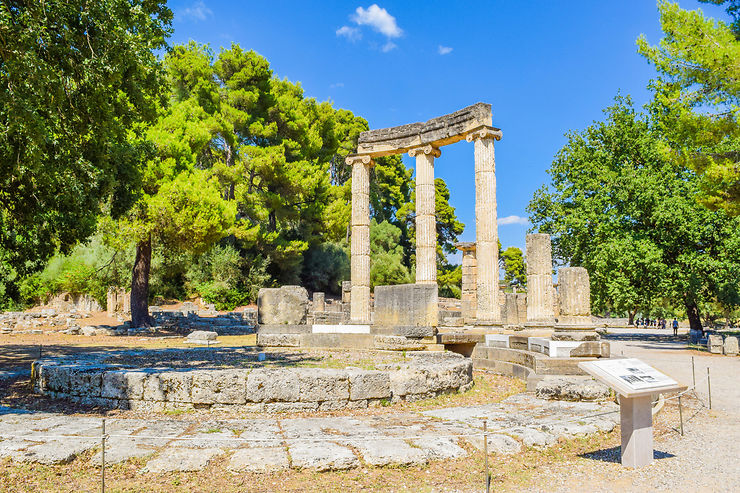 Temple grec Olympie
