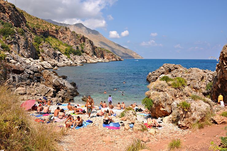 Cala Della Berretta Plages Mer R Serve Naturelle Du Zingaro