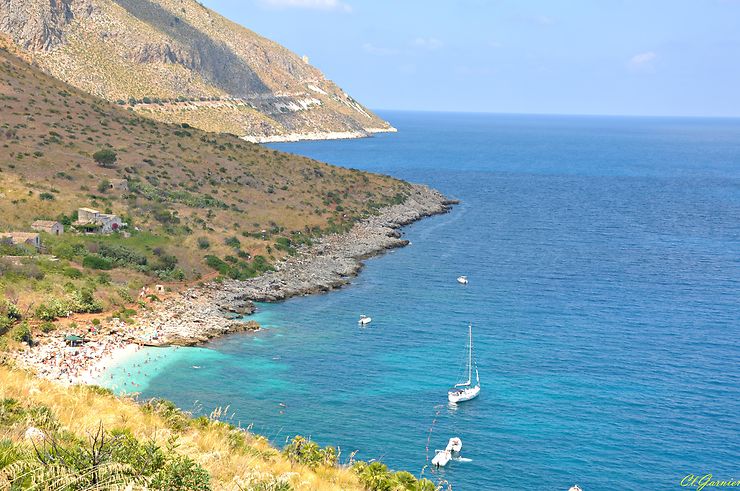 Cala Della Marinella Mer R Serve Naturelle Du Zingaro Sicile