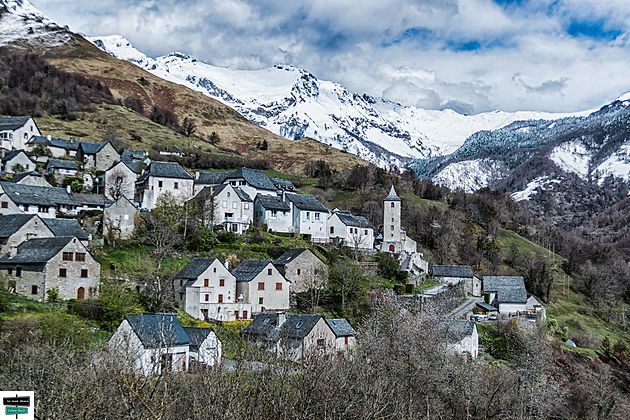 Aydius Village Village Montagne Vall E D Aspe Pyr N Es