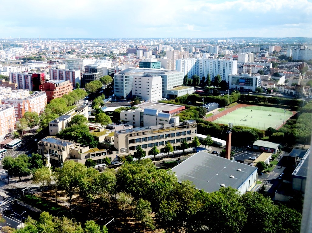 Vue D Ivry D Une Tour Des Olympiades Villes Ivry Sur Seine Val