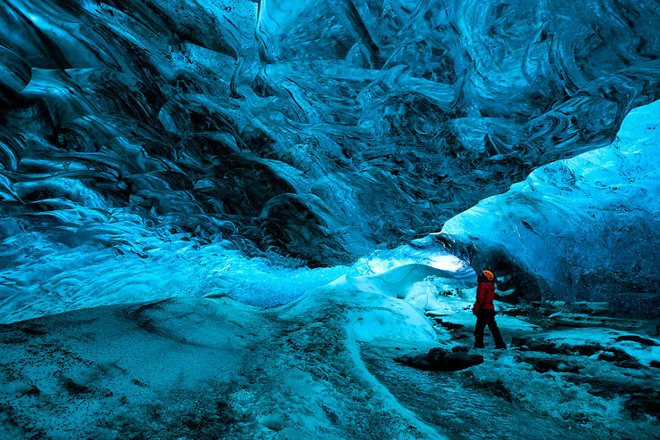 Vatnajokull Islande Grotte de glace