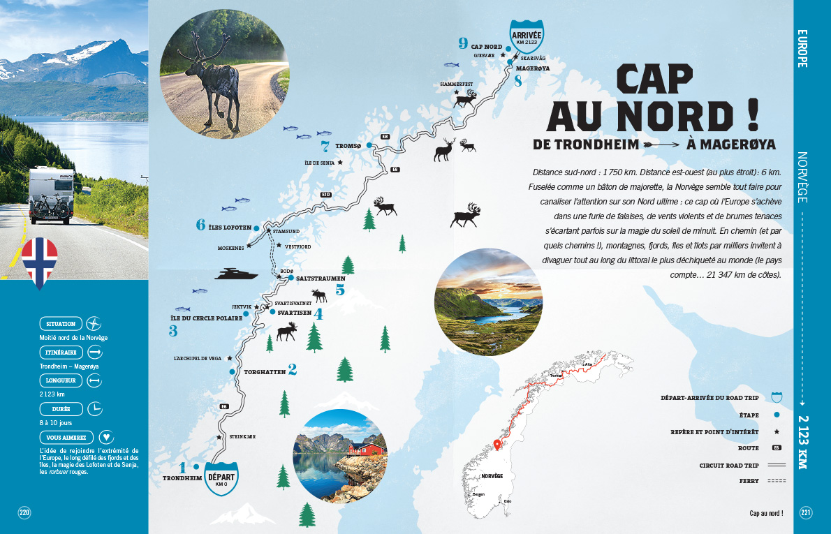 Road Trips 40 itinéraires sur les plus belles routes du monde