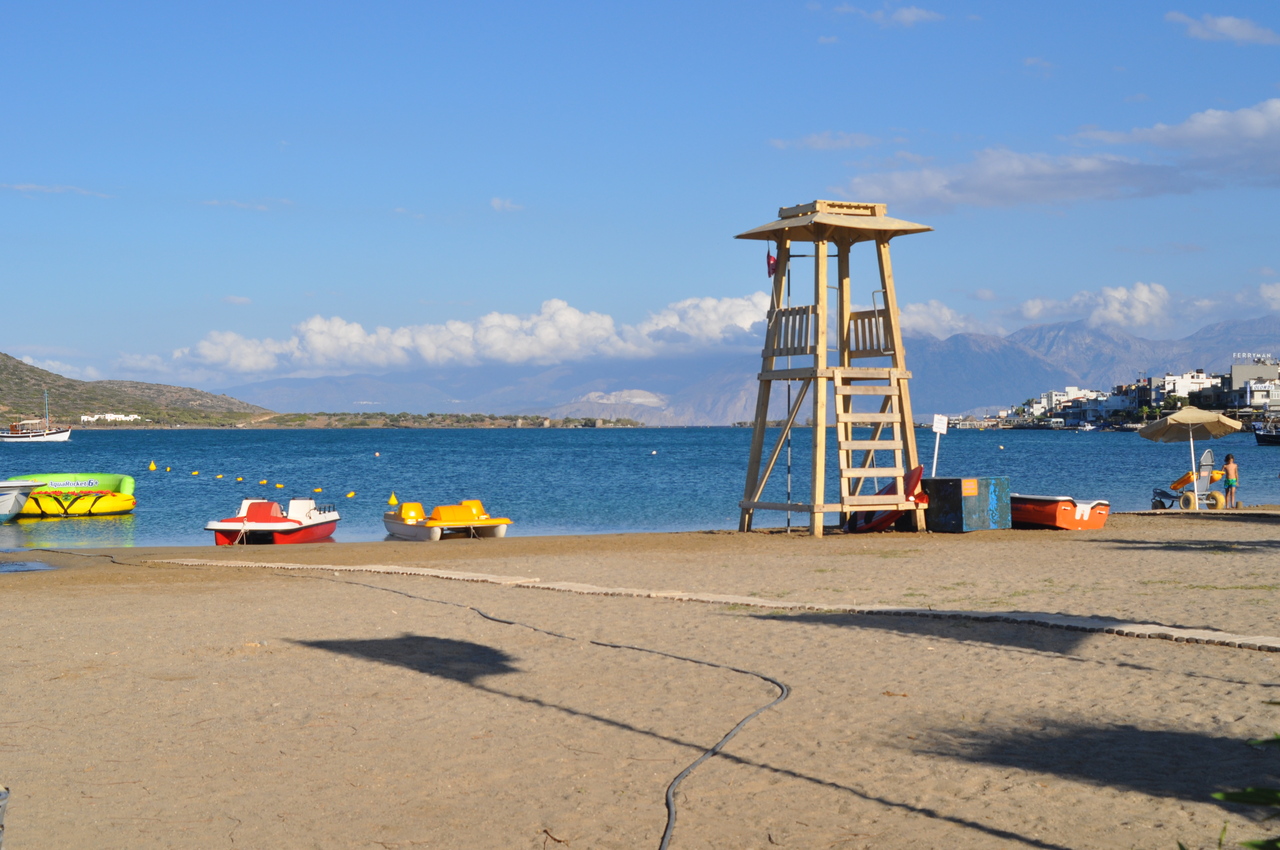 Plage Schisma Elounda Plages Mer Elounda Région du Lassithi