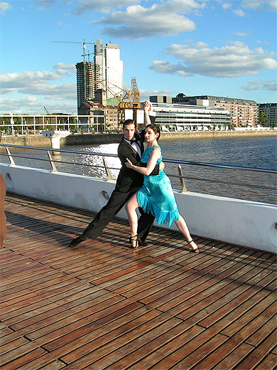 Tango Sur Le Pont De La Femme Ponts Puerto Madero Buenos Aires