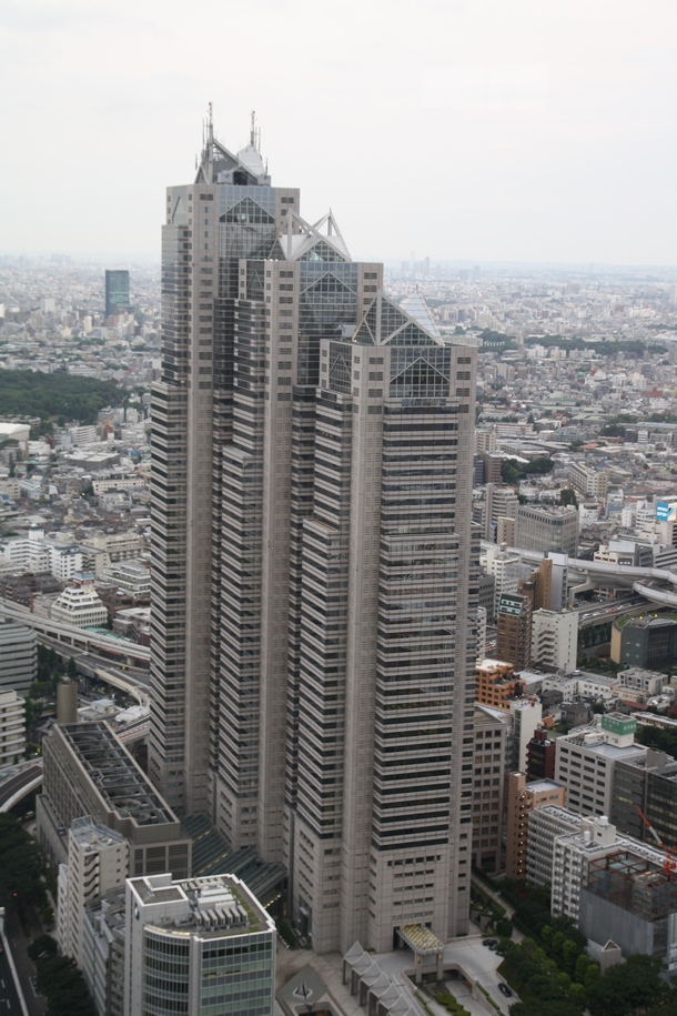 Vue De La Tour Du Gouvernement Quartier De Shinjuku Tokyo Routard