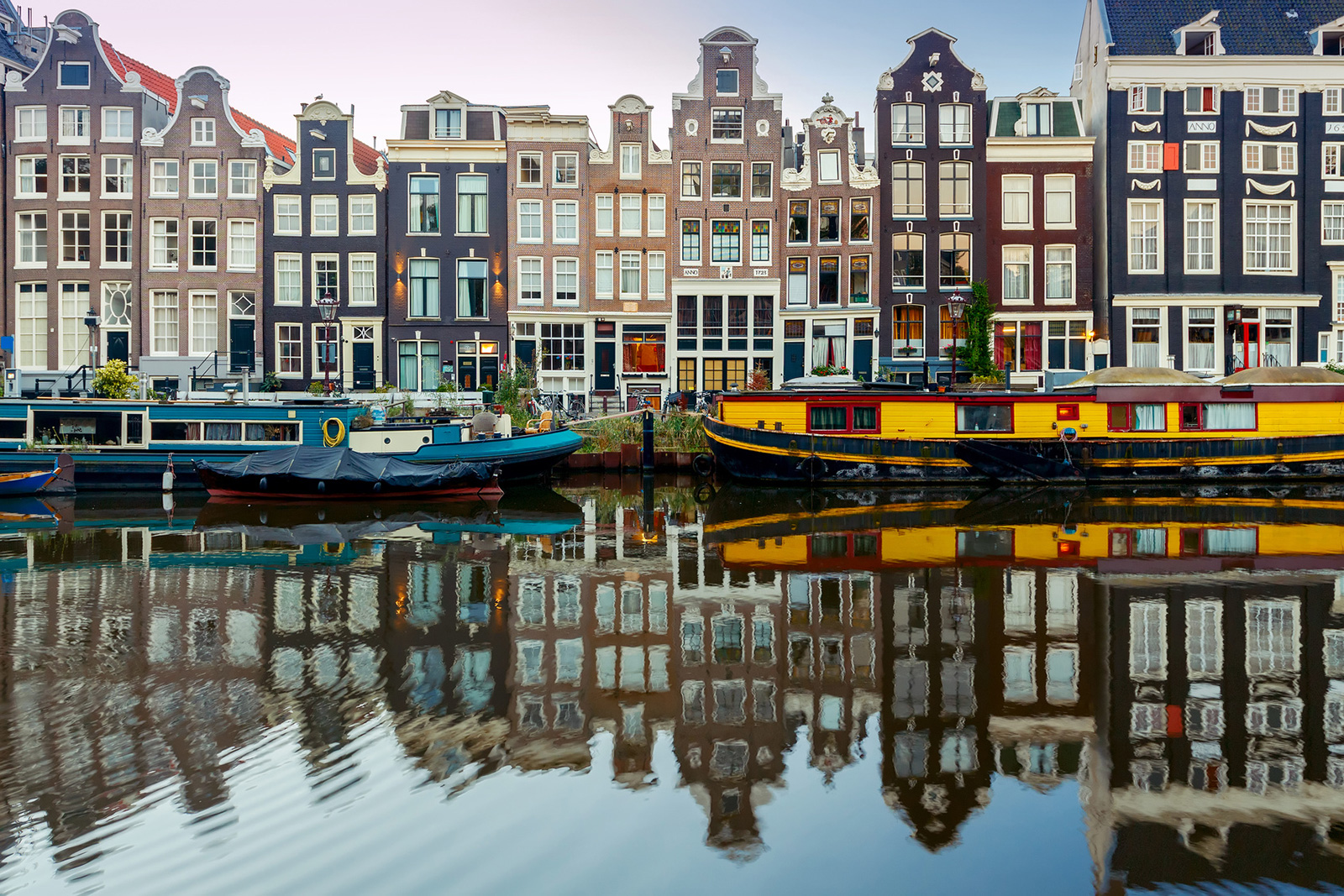 Amsterdam houseboats
