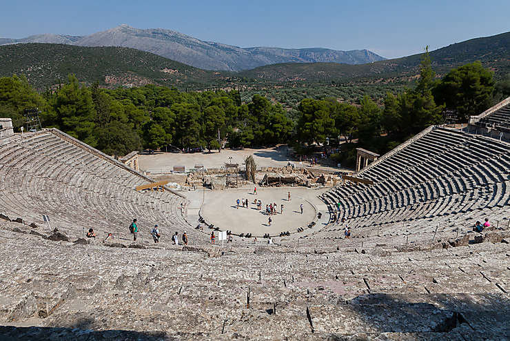 Théâtre Epidaure Grèce