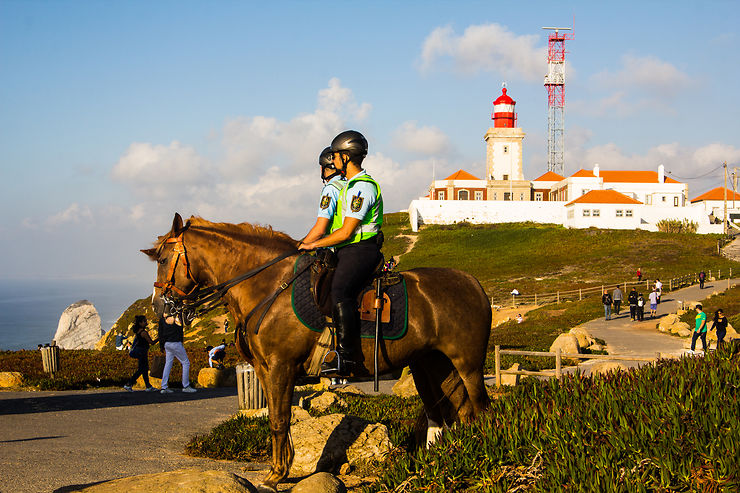 Policiers portugais à cheval