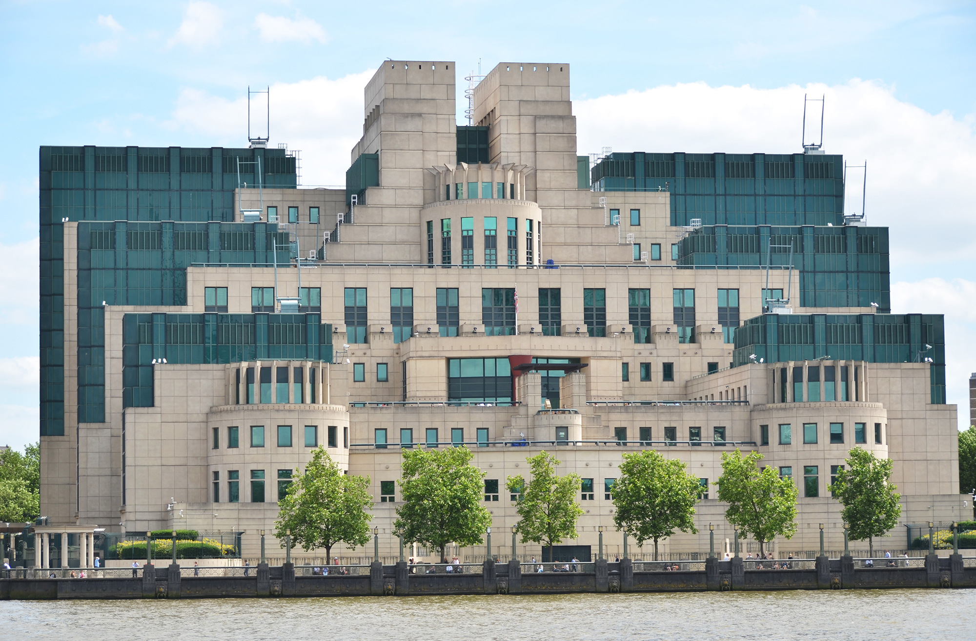 Immeuble du MI6 à Londres © HappyAlex - stock.adobe.com