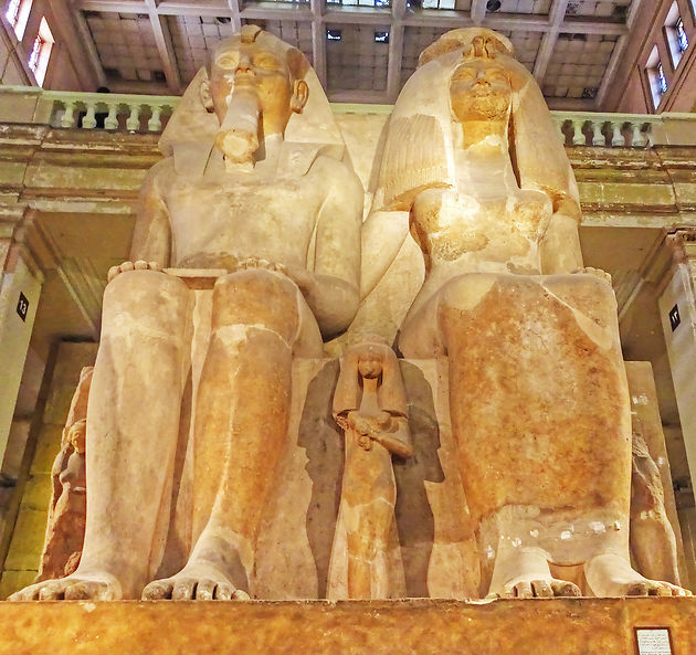 Musée du Caire Statues Musée égyptien Le Caire Le Caire et ses