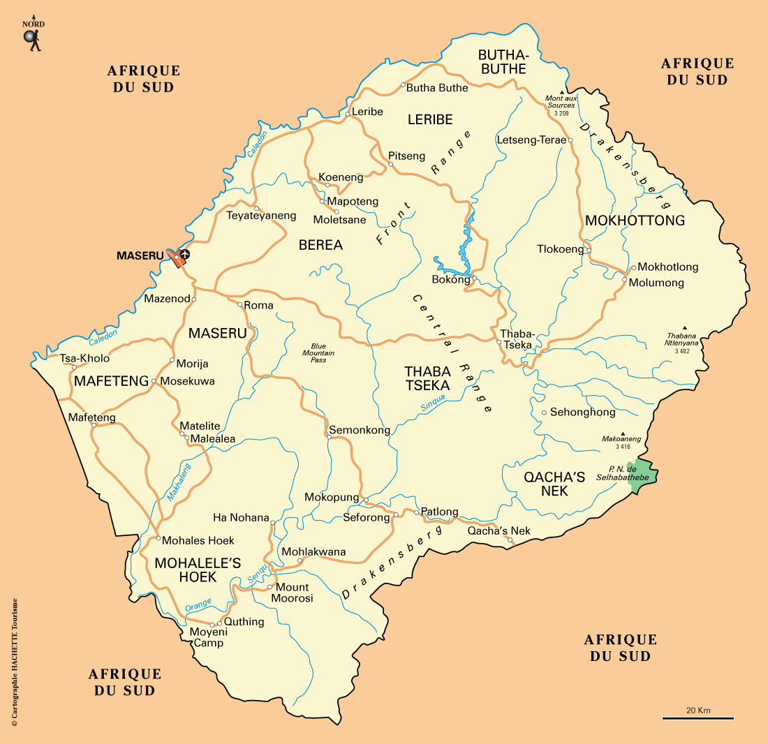 Lesotho carte