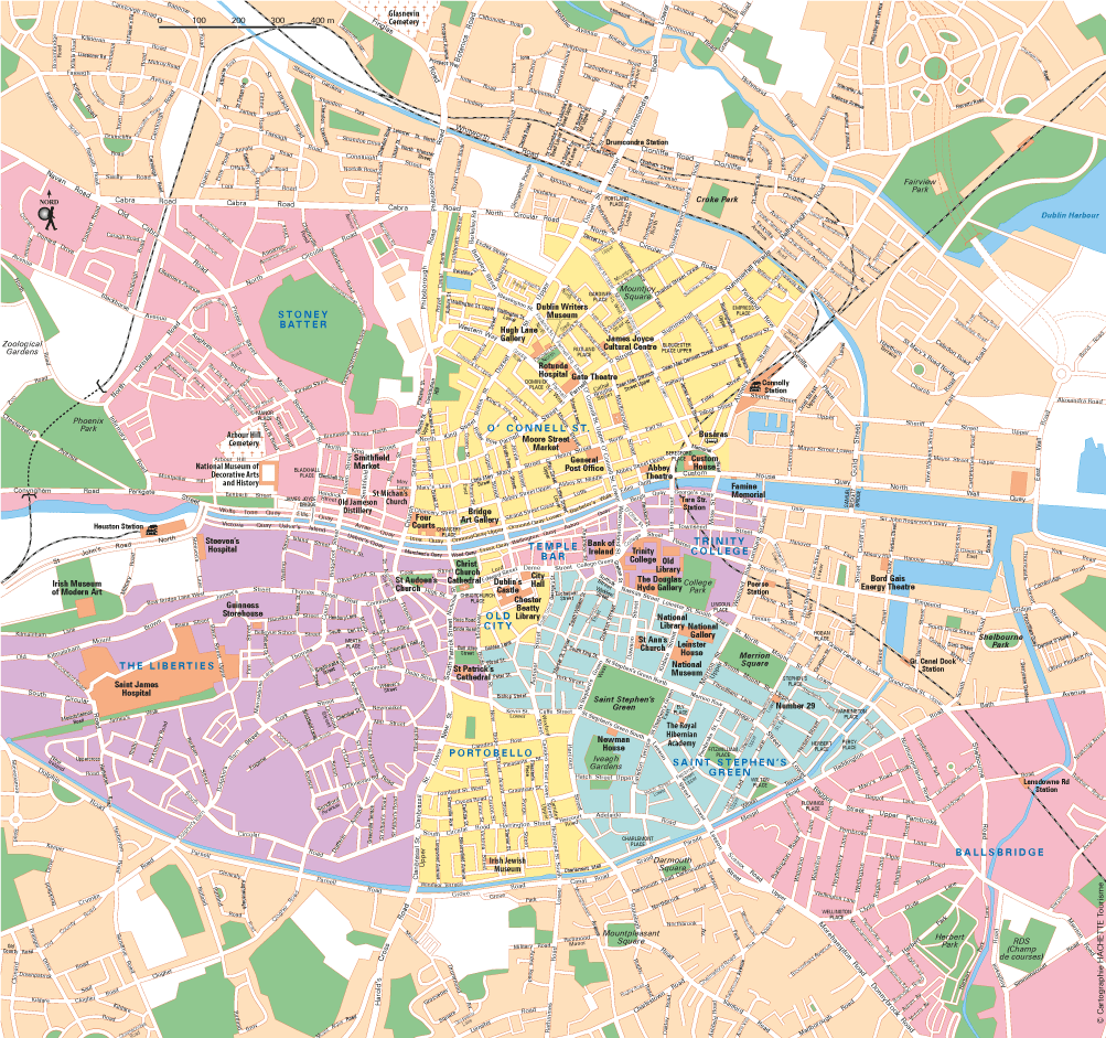 Carte Dublin - Plan Dublin