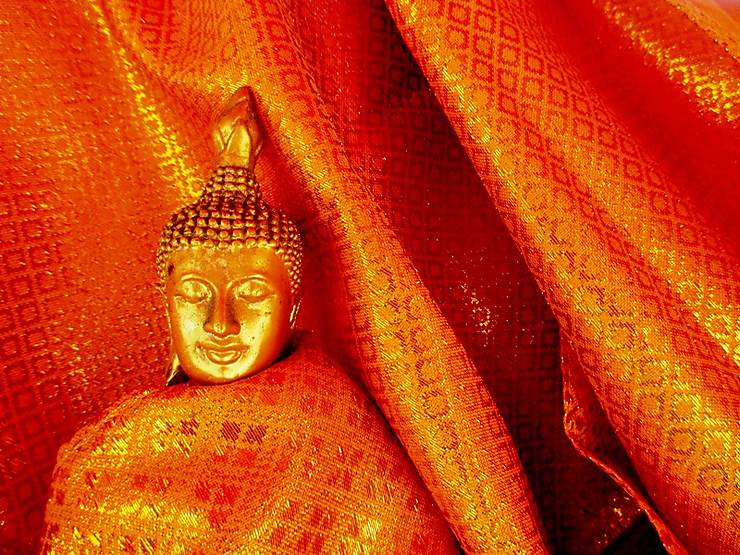 Bouddha du Wat Chaimongkol - Thaïlande