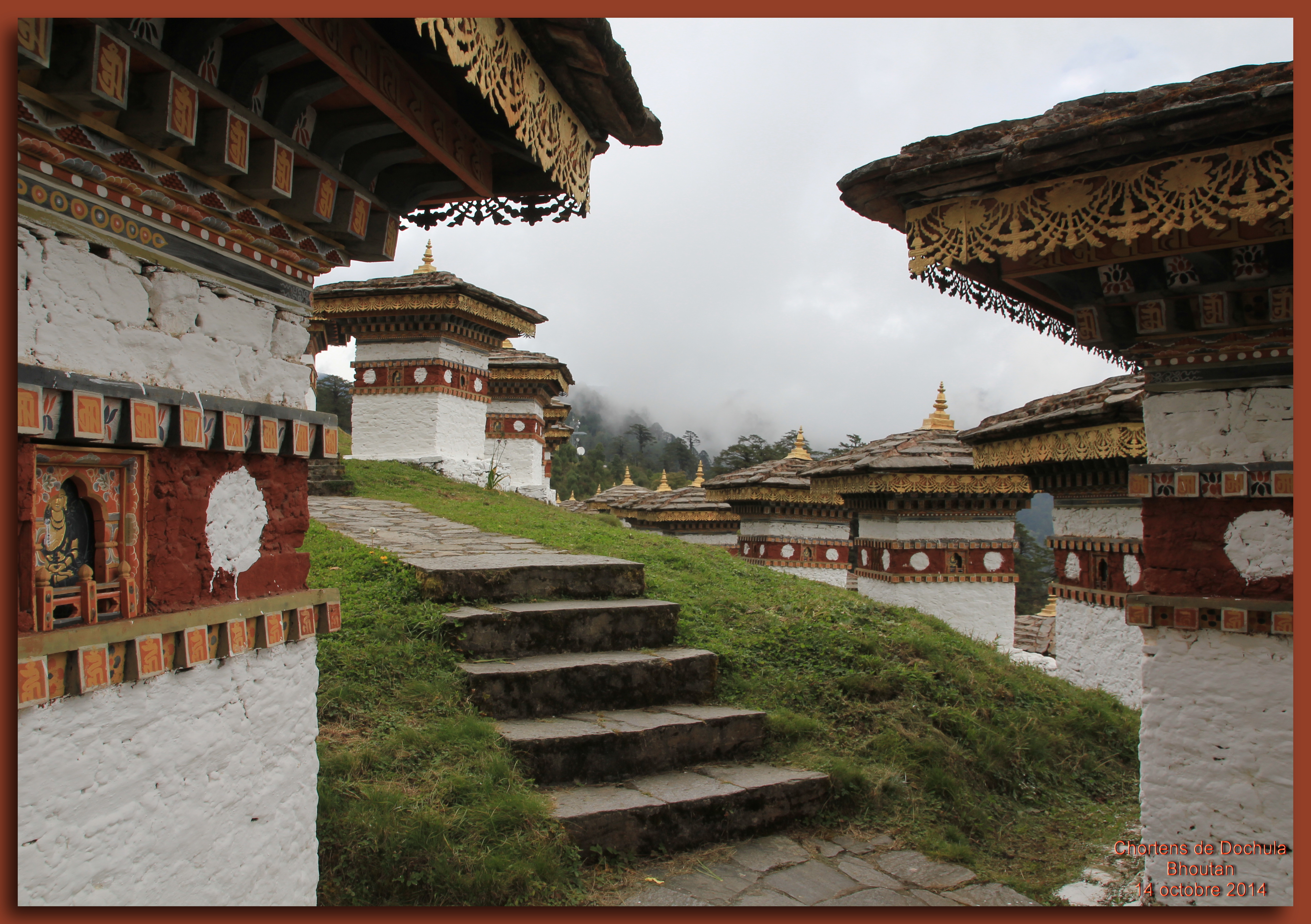 Les chortens de Dochula Les chortens de Dochula