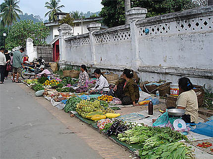 Le marché de Luang Prabang