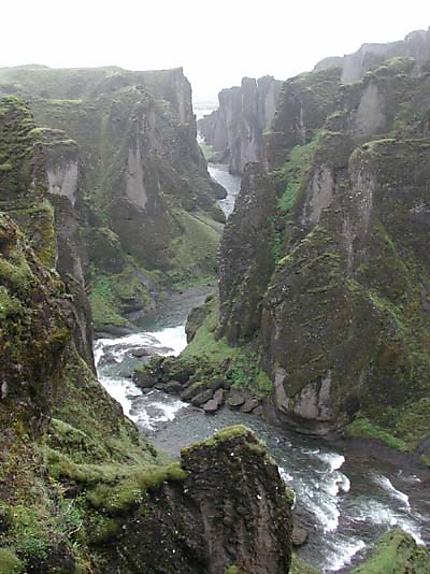 Canyon en Islande