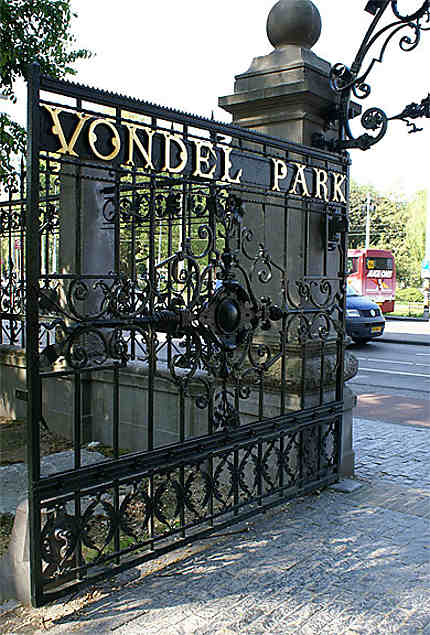 Grille du Vondel park