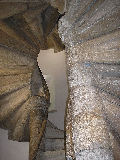 Les escaliers du Burg de Graz Les escaliers du Burg de Graz