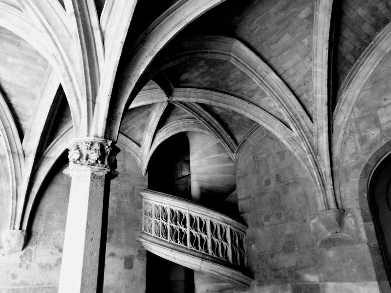 Escalier du Moyen Âge