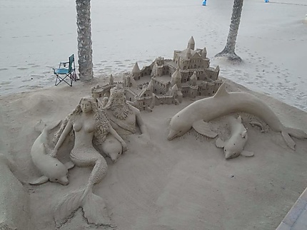 Structure sur sable