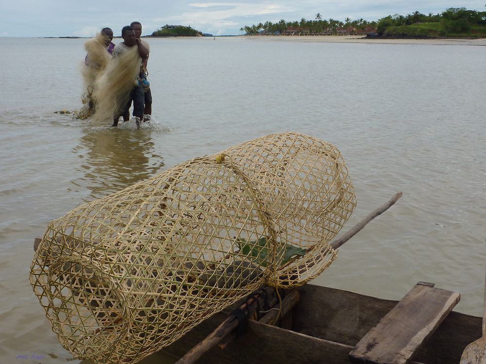 Retour de pêche à Andilana 