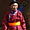 Homme mongol en habit traditionnel