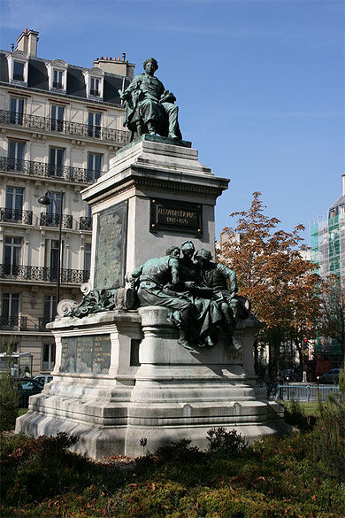 Statue d'Alexandre Dumas