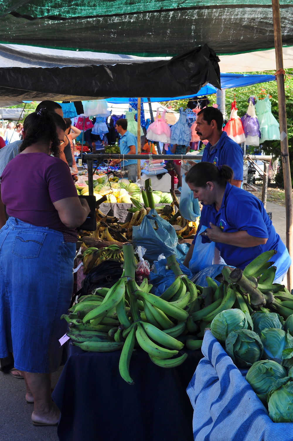 Le marché de Quepos