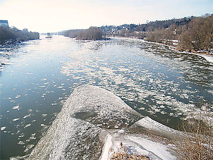 Loire gelée