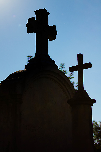 Cimetière de Loyasse - Les croix