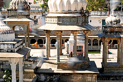 Udaipur cénotaphes royal d'Ahar