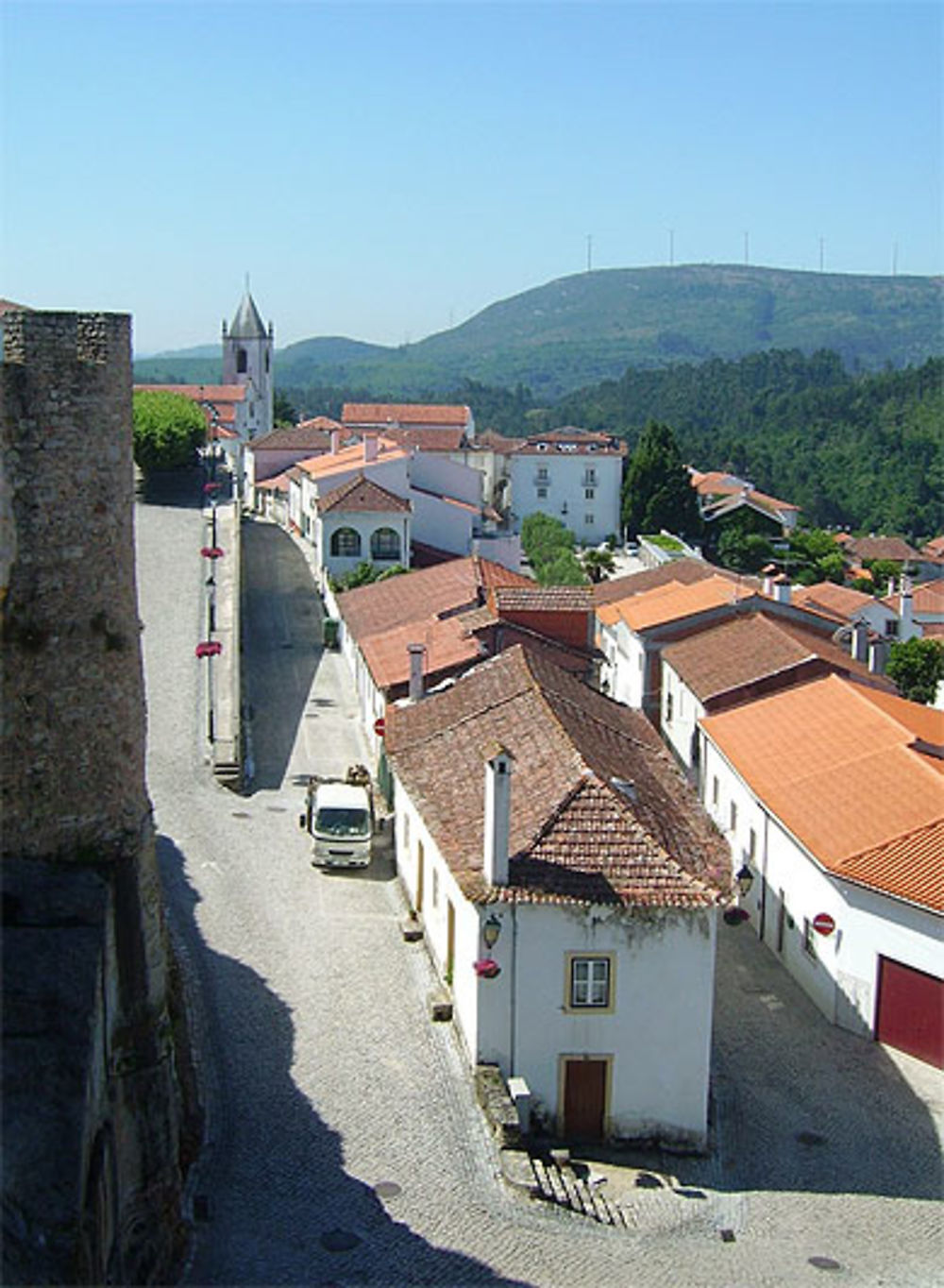 Vue sur la ville de Penela