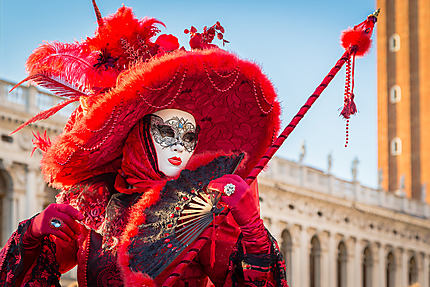 Bas les masques au carnaval de Venise