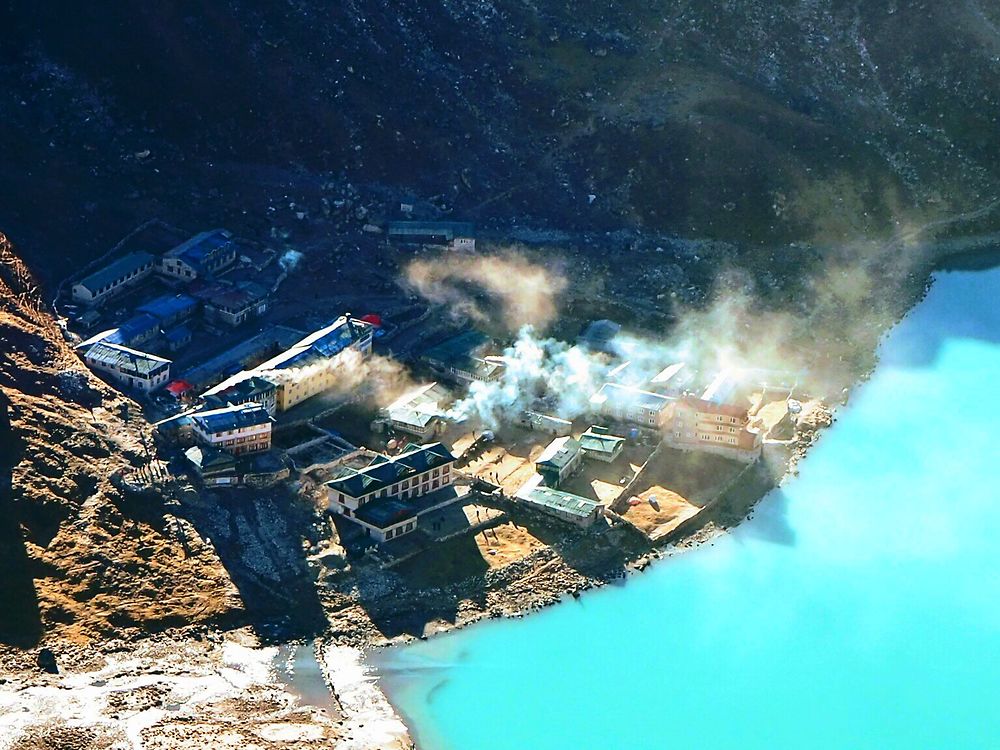 Village de Gokyo Ri, Népal