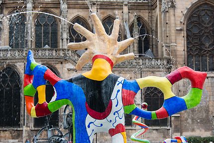 Fontaine Stravinsky, le chef d'orchestre