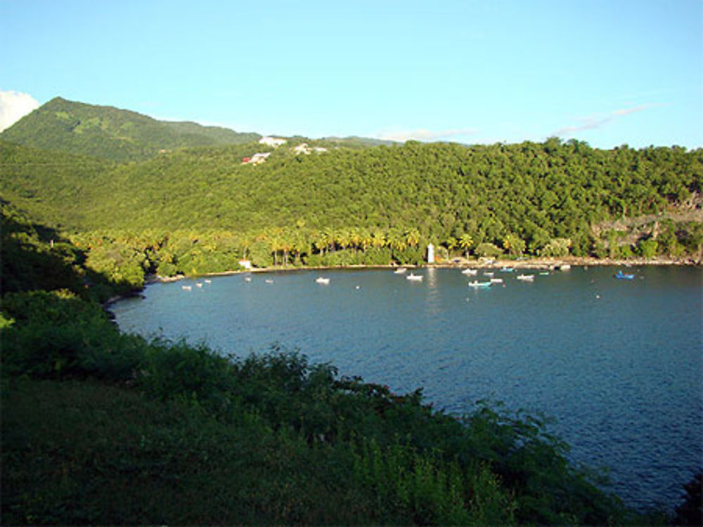 Vue sur anse à la barque