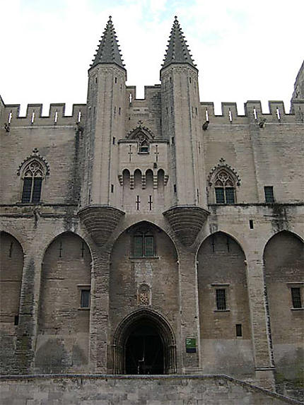 Palais des Papes - Entrée principale