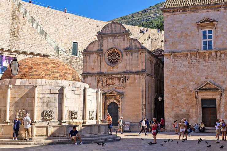 Fontaines, palais, églises… les monuments de Dubrovnik