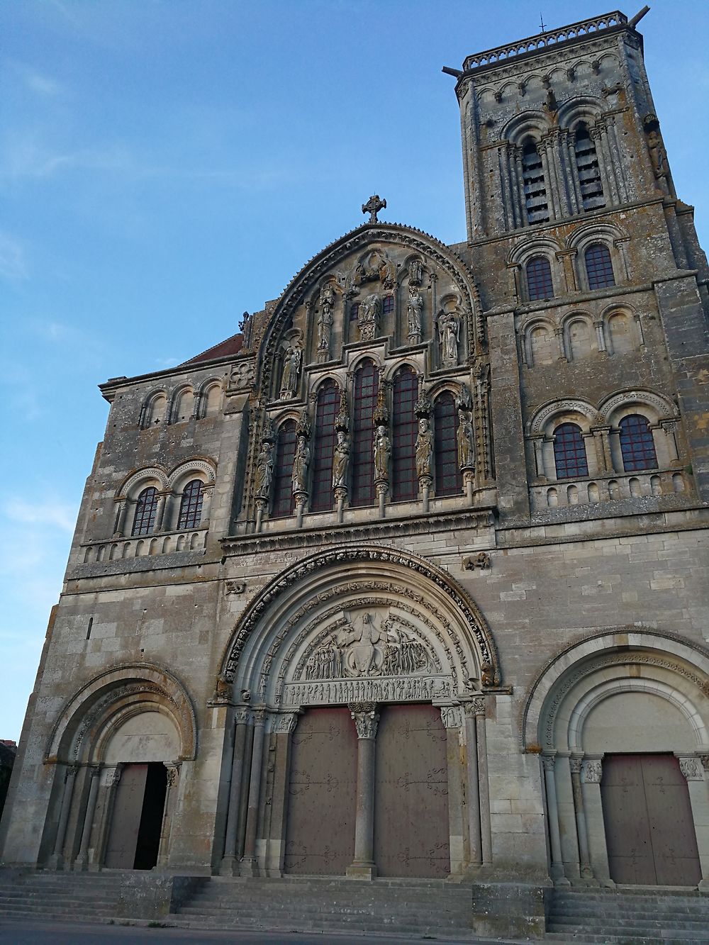 Le portail de la basilique de Vézelay