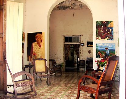 Intérieur de maison à Trinidad