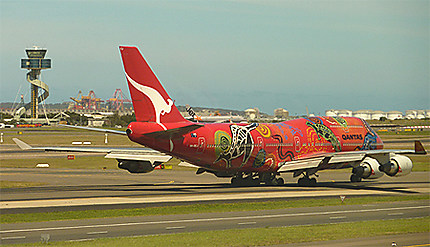 747 Qantas à Kingsford-Smith Airport  (SYD)