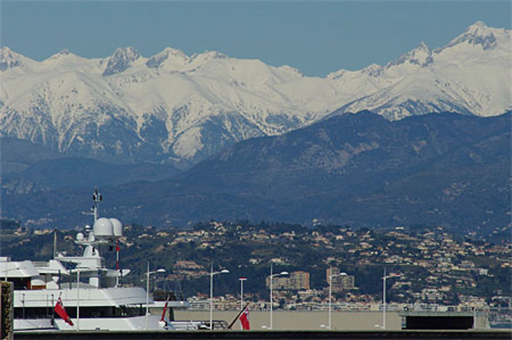 Côté d'azur en hiver