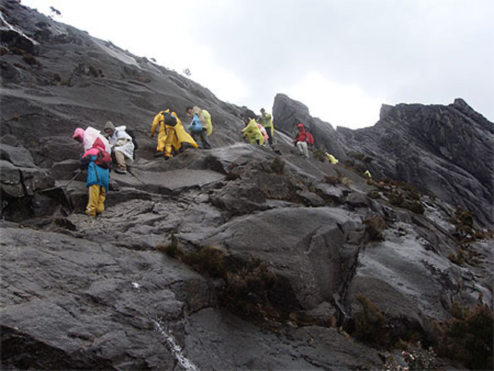 Le chemin du Kinabalu