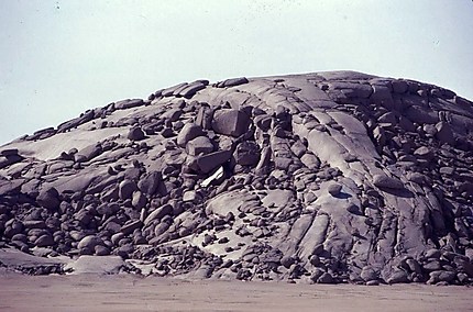 Dôme de granit usé