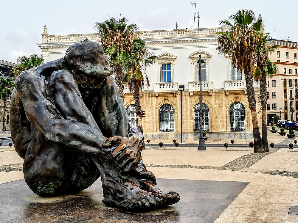 Sculpture à Cartagènes 