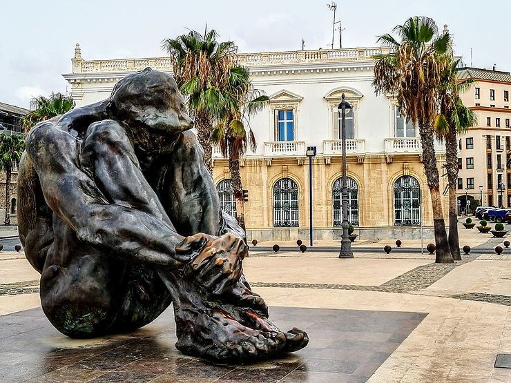 Sculpture à Cartagènes - Espagne