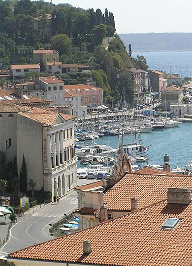 Le port de Piran Le port de Piran