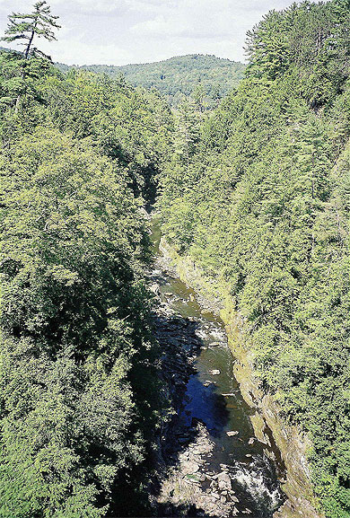 The flume gorge The flume gorge
