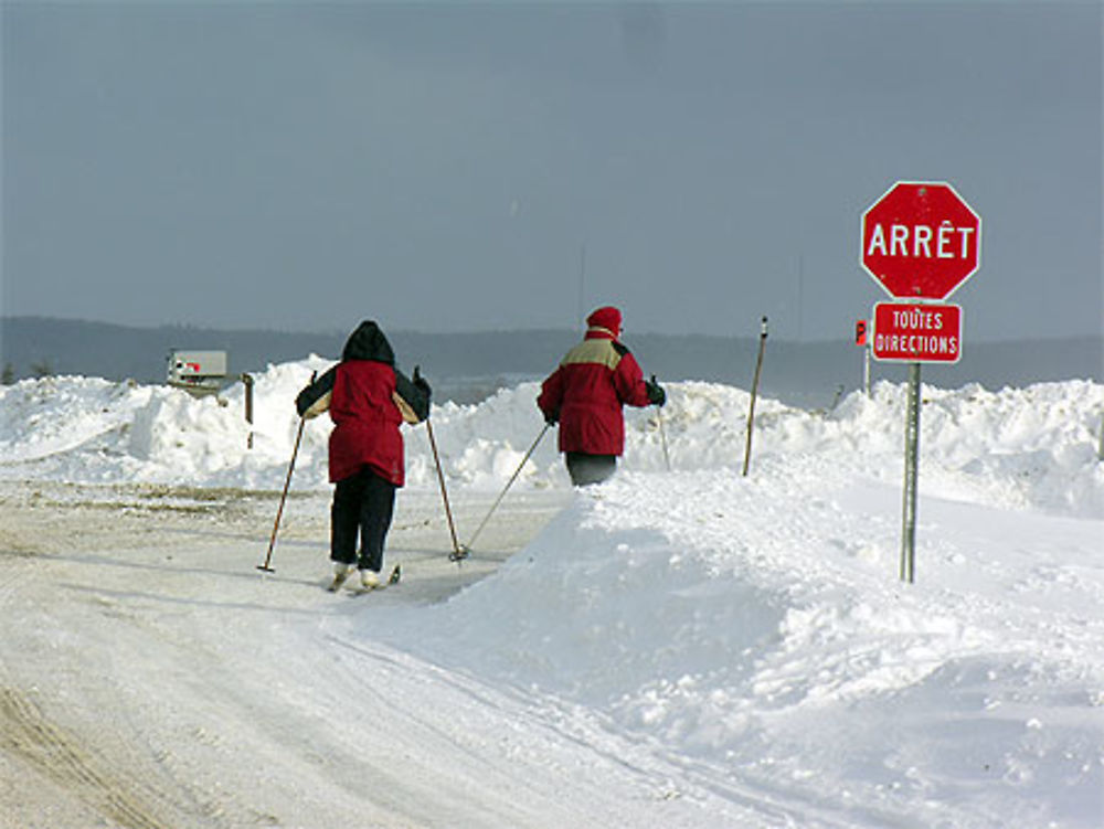 Ski de fond en Estrie